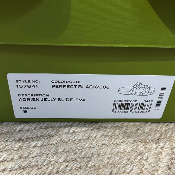 Tory Burch Women Adrien Jelly Lightweight Flat Slide Sandals - Picture 7 of 14